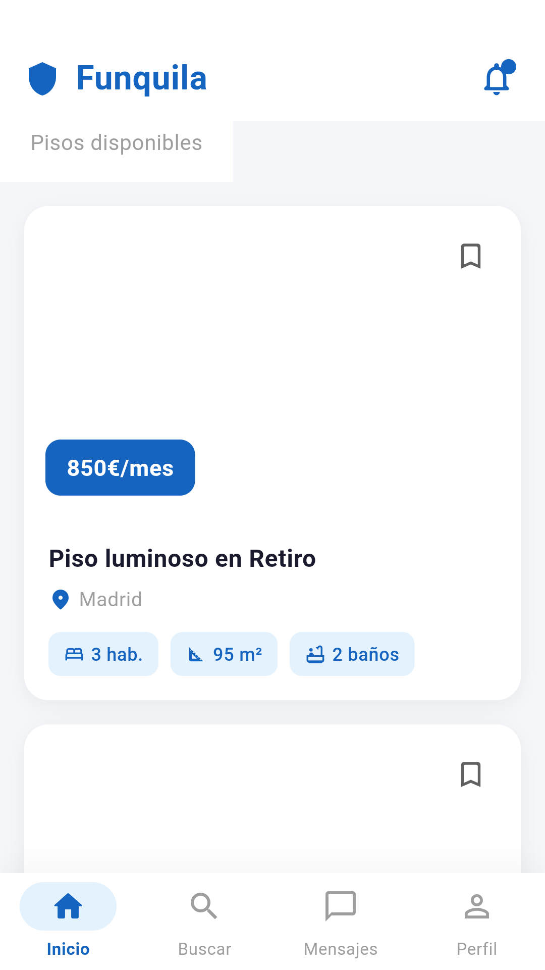 Funquila - Lista de propiedades